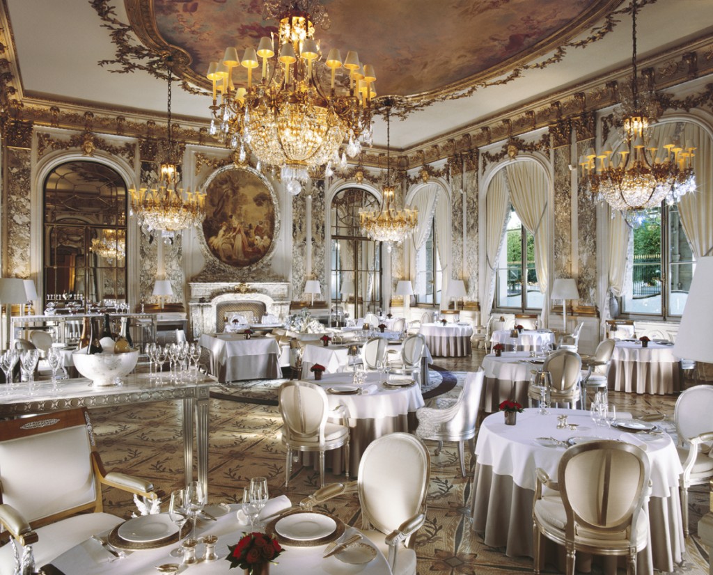 The first palace hotel in Paris Hotel Le Meurice invited Alain Ducasse to take over the management of its restaurants