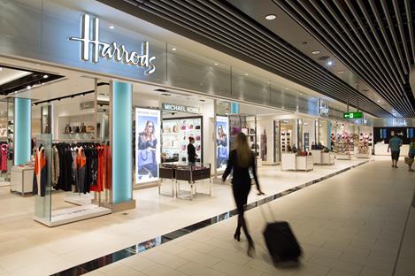 New Harrods stores at London Gatwick