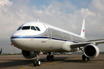 Aeroflot Celebrates 10 years with Airbus A-320