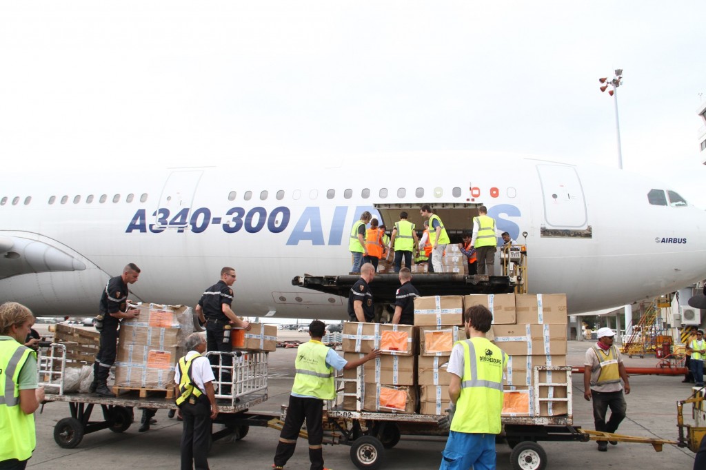 Philippine Airlines and Airbus collaboration delivered aid to Yolanda victims in Philippines