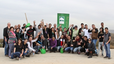 Four Seasons Hotel Amman and Al Shajarah Society planted 500 Almond and Oak trees in Berein as part of reforestation project 