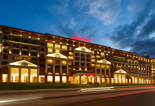 Marriott International opens the five-star Sochi Marriott Krasnaya Polyana Hotel in Sochi, Russia