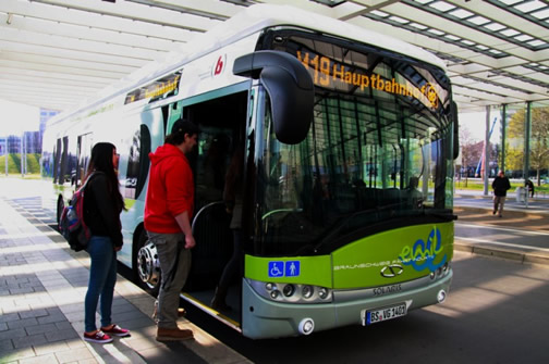  PRIMOVE electric bus in Braunschweig