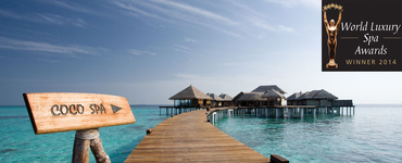 Coco Spa at Coco Bodu Hithi awarded Best Luxury Destination Spa in Maldives at World Luxury Spa Awards 2014