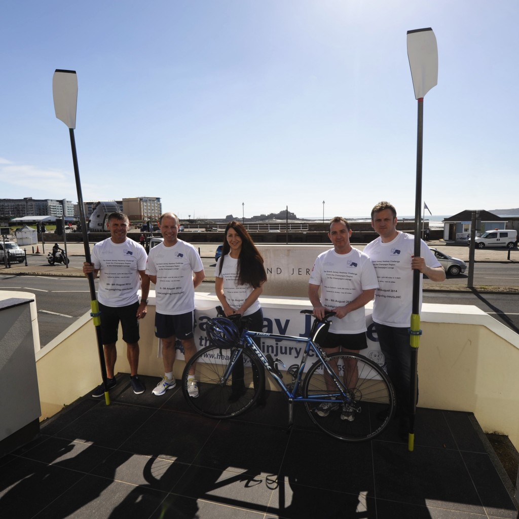 Grand Jersey Hotel & Spa team and Headway Jersey charity to take on four-day challenge through France to Jersey