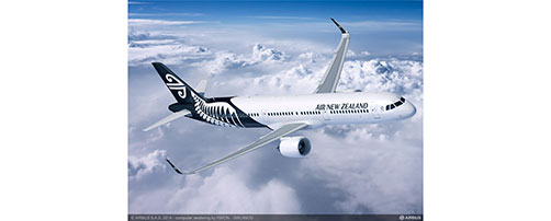 Air New Zealand announced it purchased 13 new Airbus A320neo and one additional A320  