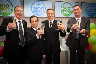 Celebrating over 500 orders and commitments for the CSeries aircraft
