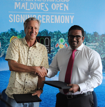 Maldives Marketing & PR Corporation to sponsor the Asian Surfing Champion Maldives 