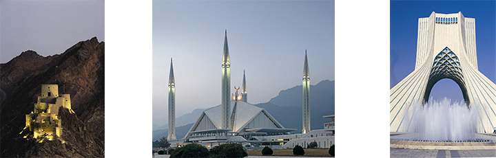 Muscat, Islamabad & Tehran