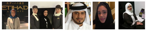 NOTE: The below photos of the UAE national staff quoted in this press release (L-R: Raya Al Kaabi, Iman Al Alawi, Ahmed Ershood Al Shehhi, Ayesha Al Azari and Fatima Al Kharousi) are available to download here: http://goo.gl/QSSHIB