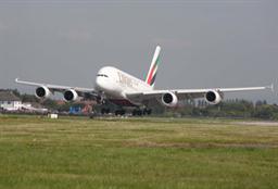 Emirates replaced Boeing 777 with Airbus A380 on its EK019/020 service between Dubai International Airport and Manchester Airport 