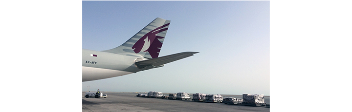 Qatar Airways Cargo is flying crucial aid to Nepal to support the people of Kathmandu including medicine, food and generators