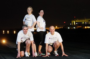 The inaugural Grant Thornton Runway Run touches down at Belfast City Airport on 24 June 