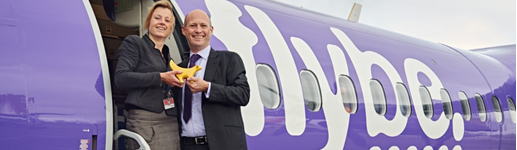 Flybe starts new service to Amsterdam Schiphol Airport from Liverpool John Lennon Airport (LJLA) 