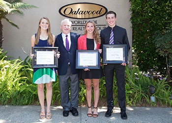 Oakwood Worldwide to award five students scholarships and bursary awards through the Howard F. Ruby Scholarship Program 