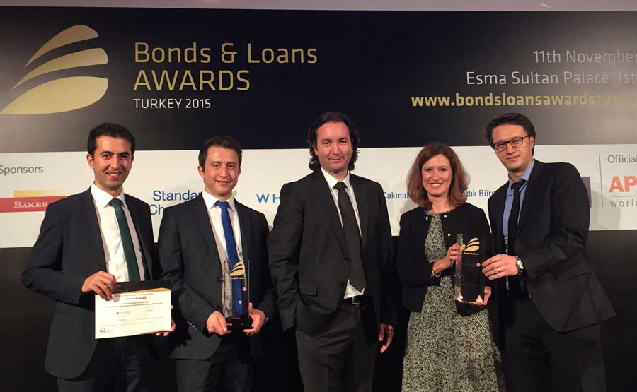 Turkish Airlines awarded “Trade and Export Finance Deal of the Year 2015” by Global Financial Conferences at Bonds & Loans 2015 Turkey 