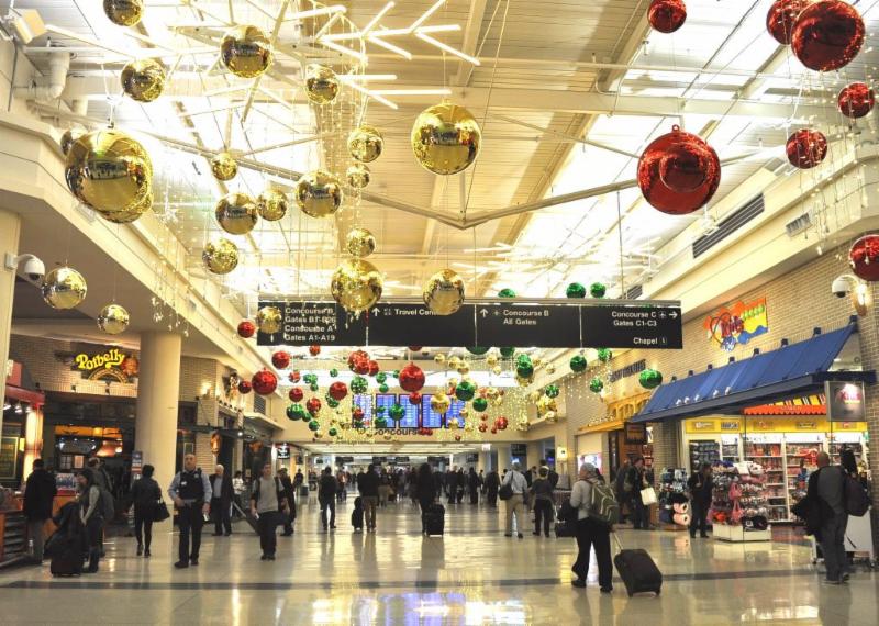 CDA will host delightful surprises and holiday spirit throughout December at O'Hare and Midway International Airports 