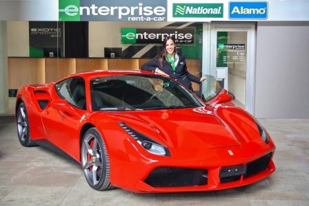 Enterprise Rent-A-Car launches its new Exotic Car Collection in Switzerland 