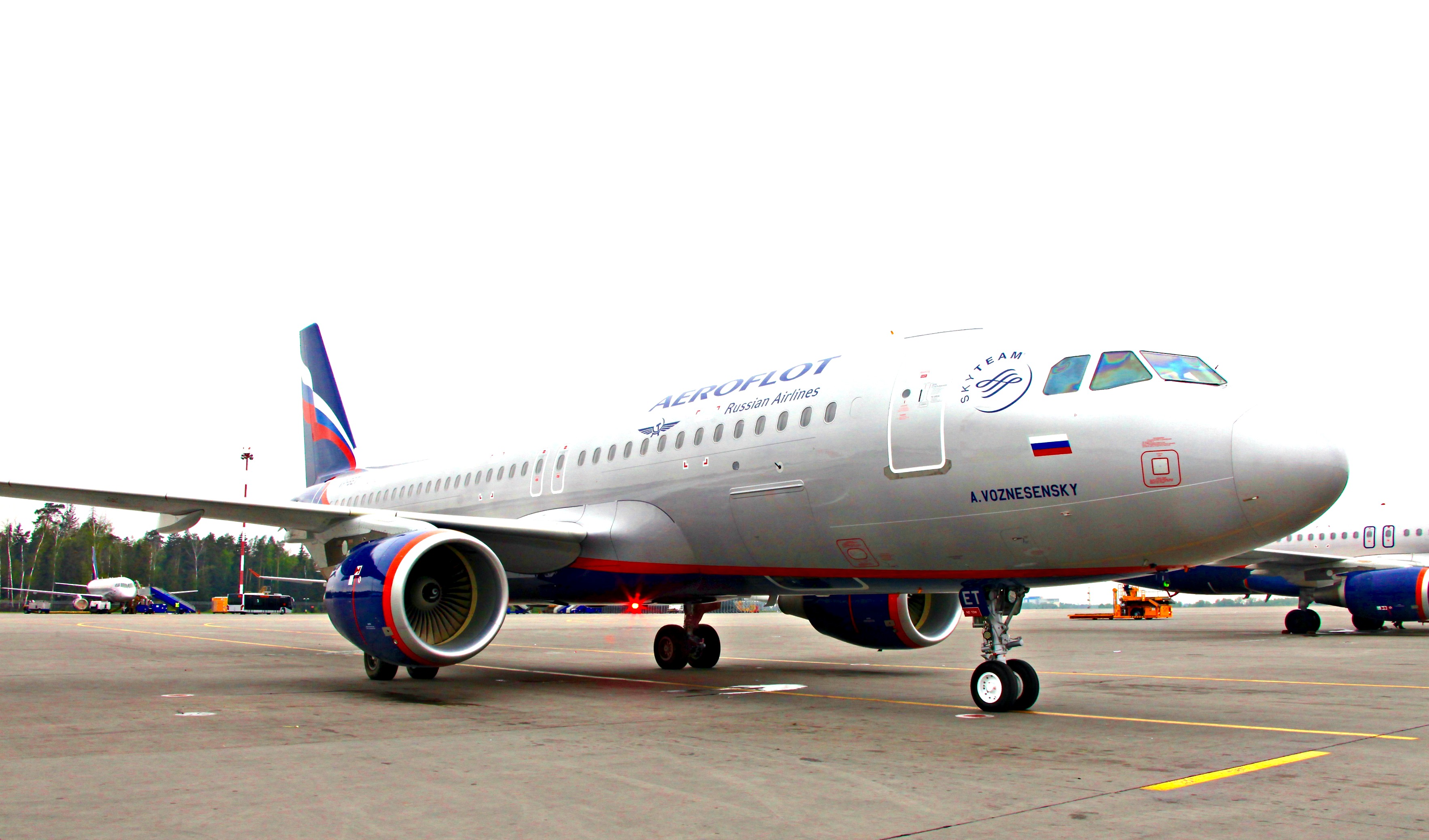 Aeroflot took delivery of two new A320s 