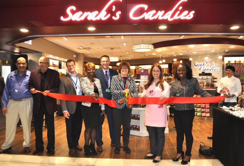 Chicago Department of Aviation welcomes confectionery concessionaire Sarah's Candies at Chicago O'Hare International Airport