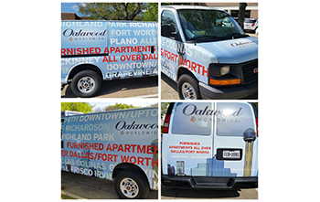 Oakwood Worldwide launches new look for their Home Services vehicles