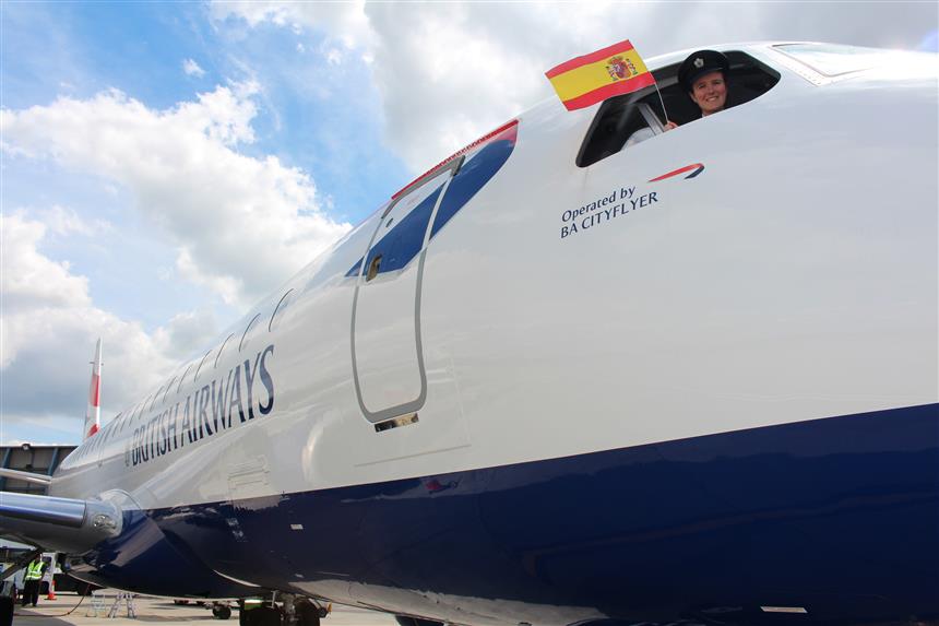 London City Airport welcomes British Airways' new flights from London to Alicante