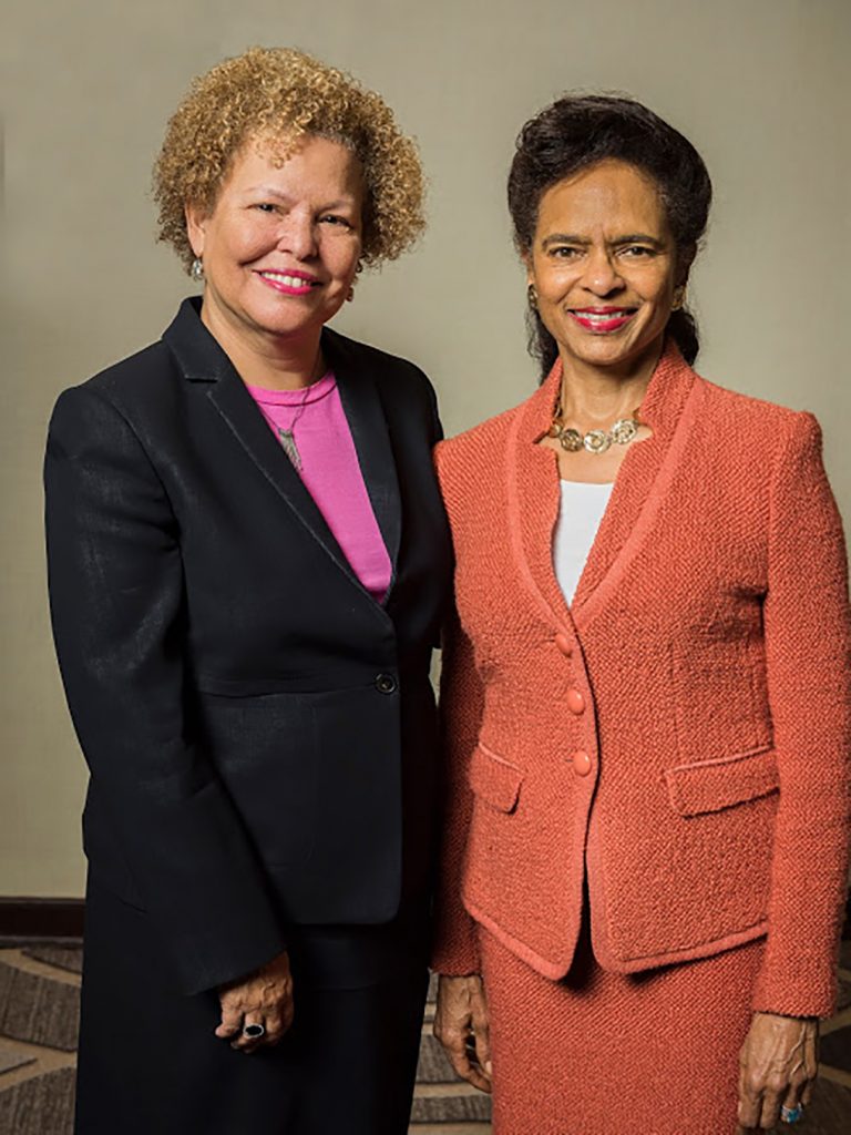 Debra Lee (left) and Mary Bush (right)