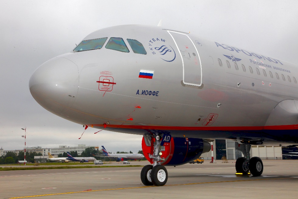 Aeroflot names its new A320 aircraft after prominent Russian physicist Abram Ioffe