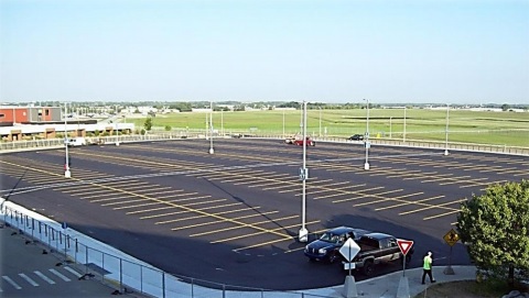 Gerald R. Ford International Airport reopens expanded parking at the North Lot