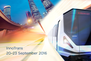 Visit Bombardier at InnoTrans 2016 Visit Bombardier at InnoTrans 2016 at Messe Berlin September 20 - 23 in Hall 2.2, stand 101.