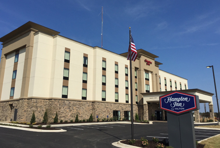 With convenient access to Highway 49 and I-412, guests of Hampton Inn by Hilton Paragould are within walking distance of Paragould Medical Park and Community Center. Credit: Hampton by Hilton.