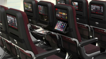 Qantas 787-9 Dreamliner with new cabins designed to maximise comfort for the longer distances 