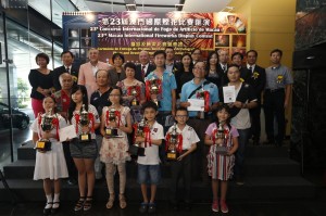 Group Photo of Guests and Winners of Photo and Drawing Competition