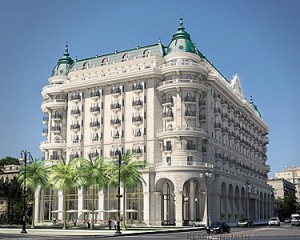 Four Seasons Hotel Baku, Azerbaijan (rendering)