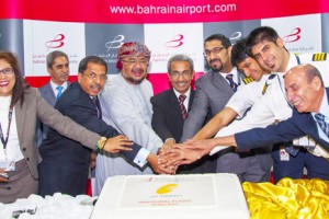 Muharraq, Bahrain; 22 Oct 2012: Bahrain Airport Company (BAC) welcomed the inaugural flight number 9W593 for Jet Airways to the Kingdom of Bahrain on Friday October 19, 2012 to conclude their new third weekly flight from Kochi to Bahrain in an event held at Bahrain International Airport.