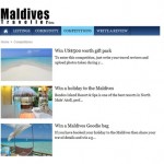 MaldivesTraveller.mv announces Competitions