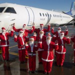 Bristol Airport Santas on the Run