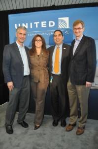 Jeff  Smisek, United CEO;Rosemarie S. Andoolino, CD Commissioner