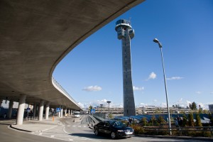Oslo Airport Temporary rerouting of arrivals level traffic
