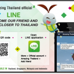TAT Launches “Amazing Thailand” Official LINE Account, Offers Fun Stickers for Download until Dec 26