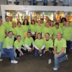 Team members from the Hilton Garden Inns Ponte Vedra, Orange Park, and Deerwood Park kicked off Hilton Worldwide's first ever Global Week of Service on Saturday, November 10 at the Second Harvest Food Bank of Jacksonville. Credit: Hilton Garden Inn