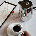 French press coffee in TRIO restaurant