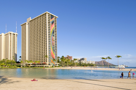 Hilton Hawaiian Village Waikiki Beach Resort has completed its seven-month, $4.3 million Tapa Pool rejuvenation project. Credit: Hilton Hotels & Resorts. 