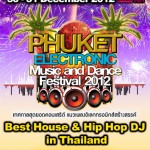 PHUKET ELECTRONIC MUSIC AND DANCE FESTIVAL 2012 /KARON BEACH COUNTDOWN 2013