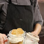 Pumpkin pie in a jar is perfect for holiday gifts and parties