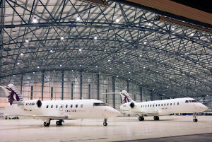 Qatar Executive Hangar at Doha International Airport