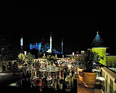 The Old City seen from the roof terrace at Four Seasons