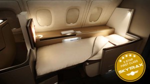 The luxurious comfort of Lufthansa's A380 First Class cabin