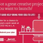 Marriott Hotels & Resorts and GOOD Worldwide Announce Contest to Make an Entrepreneur's Dreams Come True