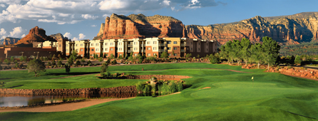 Voted one of the top U.S. destinations by users of TripAdvisor.com, Sedona has long-been revered as a spectacular getaway for rest and relaxation. Credit: Hilton Hotels & Resorts.